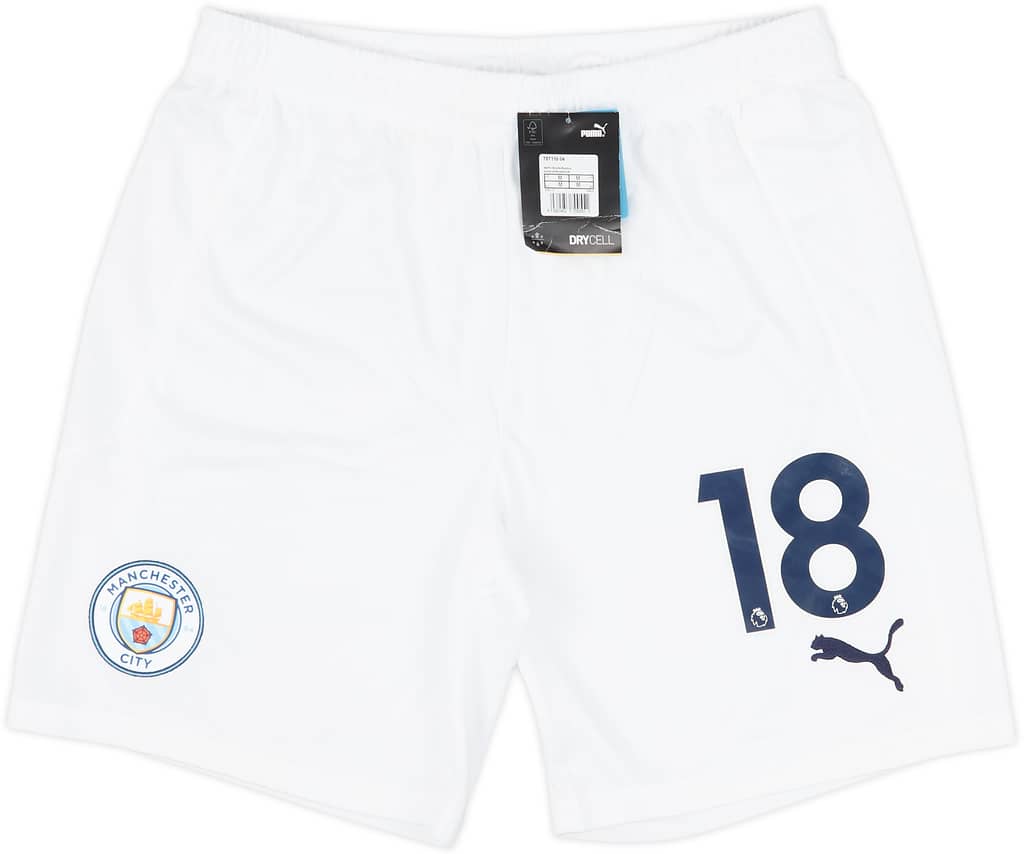2020-21 Manchester City Home Shorts #18 (M)