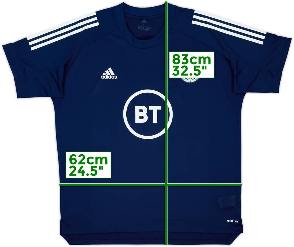 2020-21 Scotland adidas Training Shirt - 10/10 - (XL)