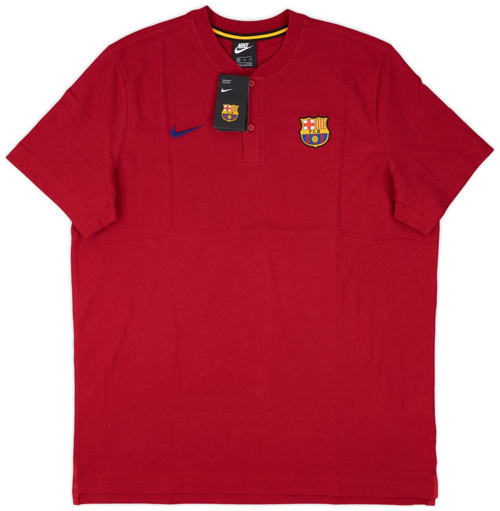 2020-21 Barcelona Nike Polo Shirt (XXL)