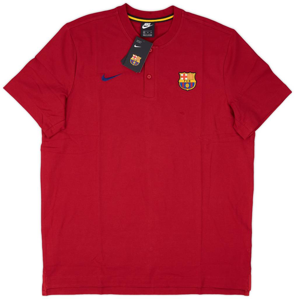 2020-21 Barcelona Nike Polo Shirt (XXL)