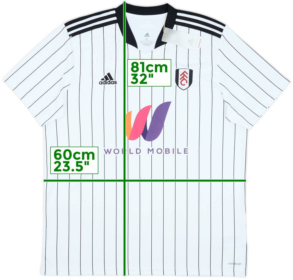 2021-22 Fulham Home Shirt (XL)