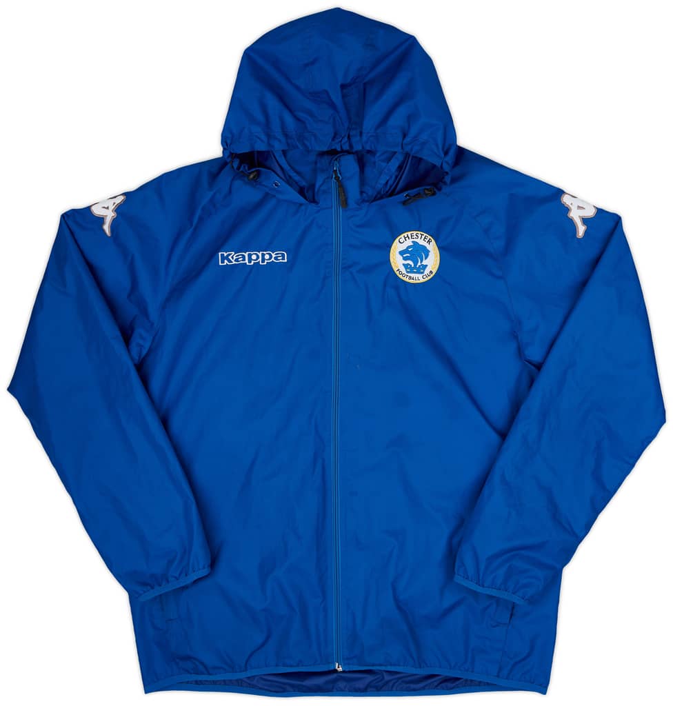 2020-21 Chester City Kappa Hooded Rain Jacket - 8/10 - (L)