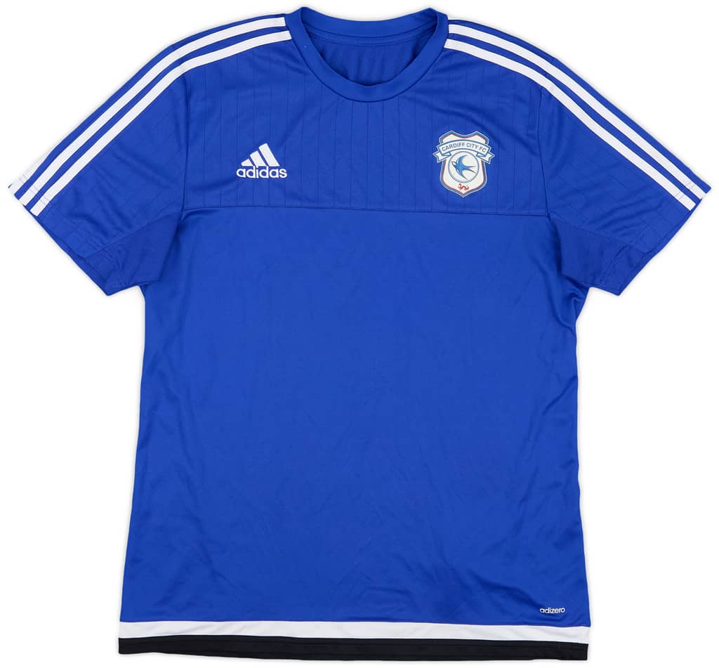 2015-16 Cardiff Ciudad adizero Camiseta de Entrenamiento - 7/10 - (L)