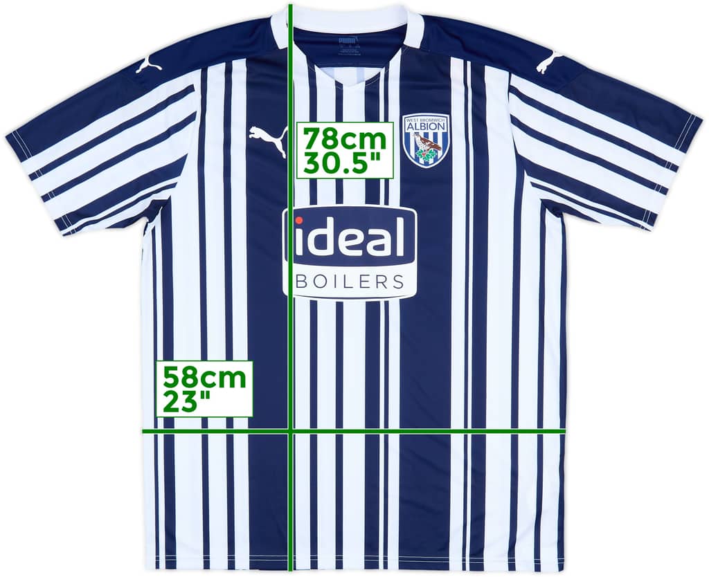 2020-21 West Brom Home Shirt - 10/10 - (XL)