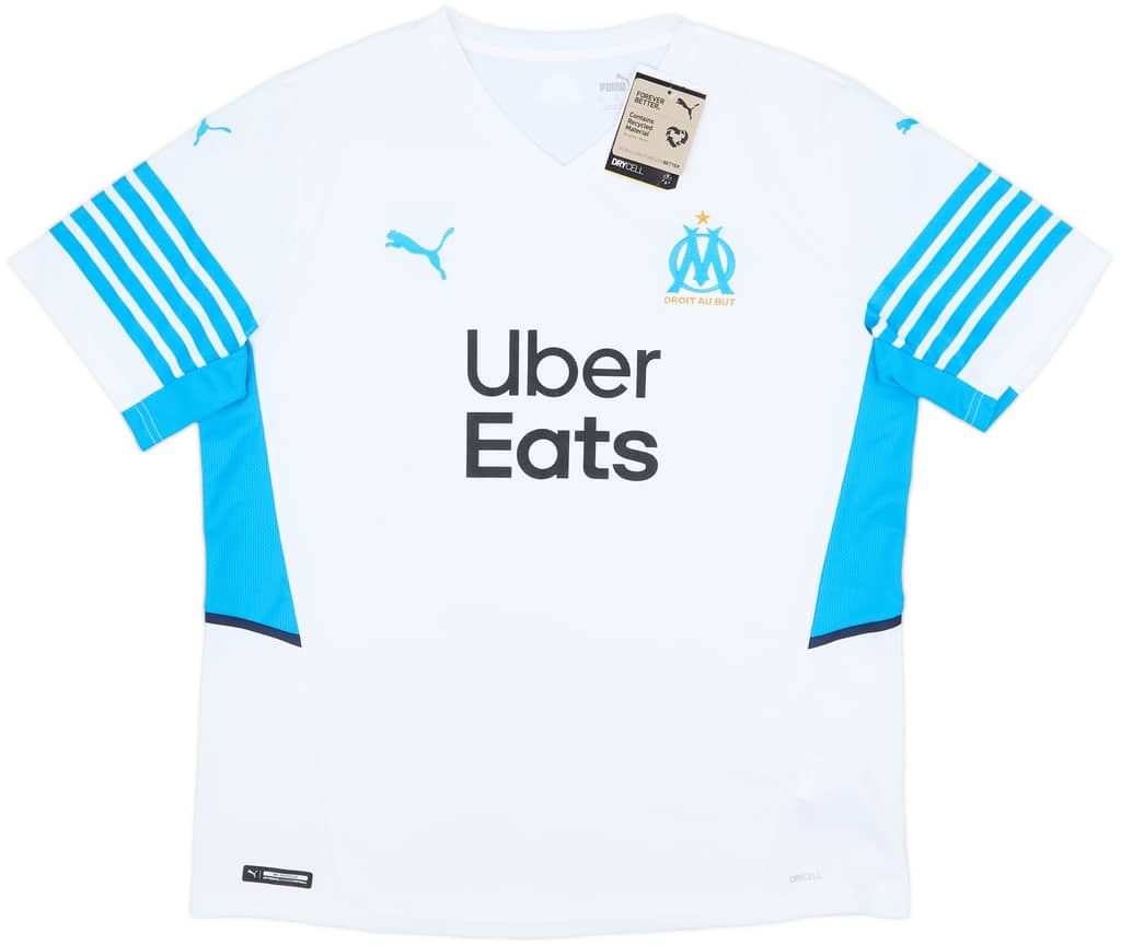 2021-22 Olympic Olympique Marseille Home Shirt (XL)