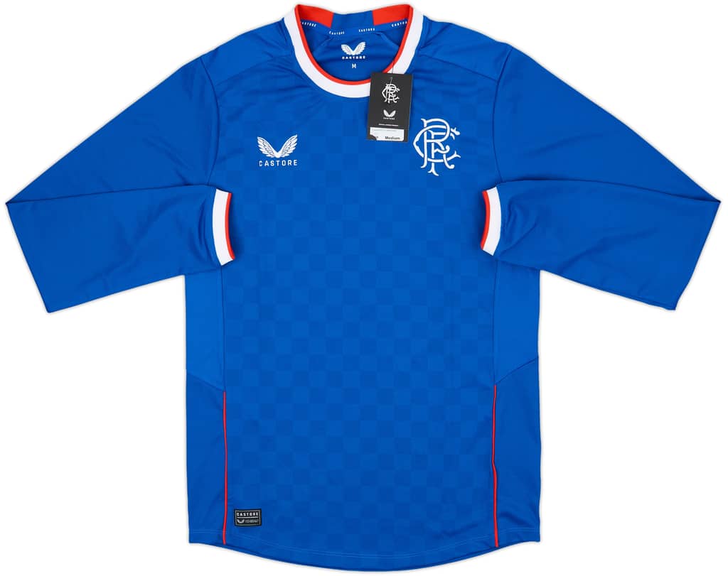 2022-23 Rangers Home L/S Shirt (M)
