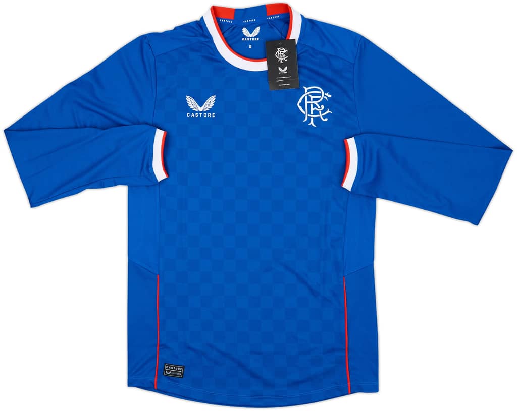 2022-23 Rangers Home L/S Shirt (S)