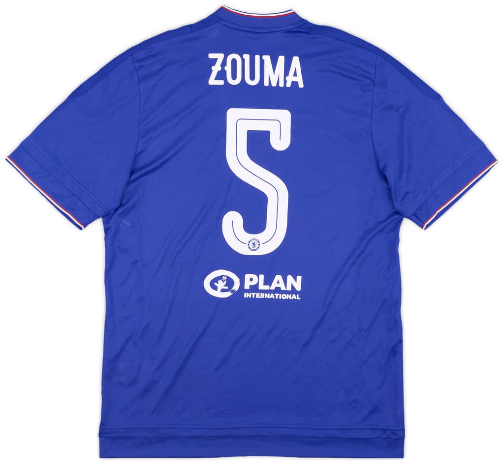 2015-16 Chelsea Player Issue Home Shirt Zouma #5