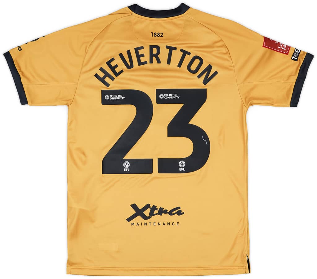 2024-25 QPR Match Issue FA Cup Third Shirt Hevertton #23