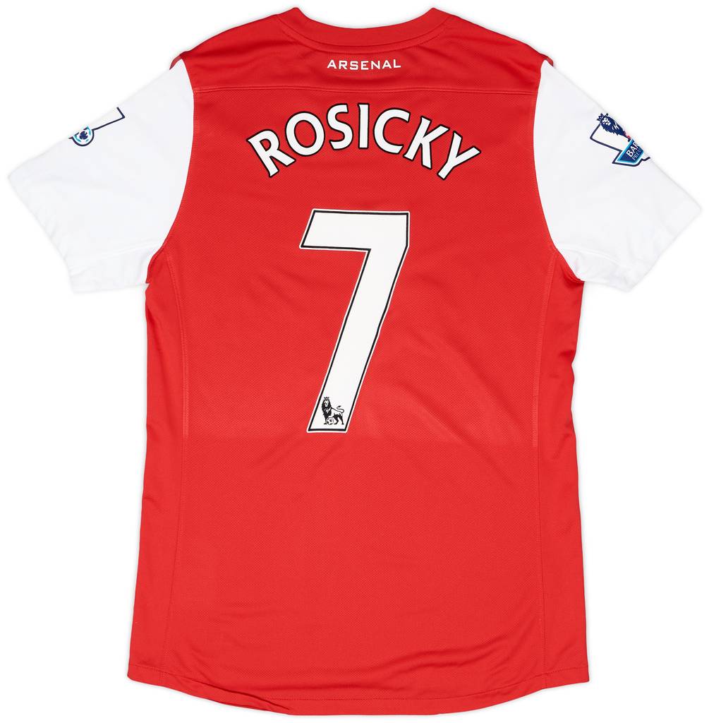 2011-12 Arsenal Match Issue Home Shirt Rosicky #7