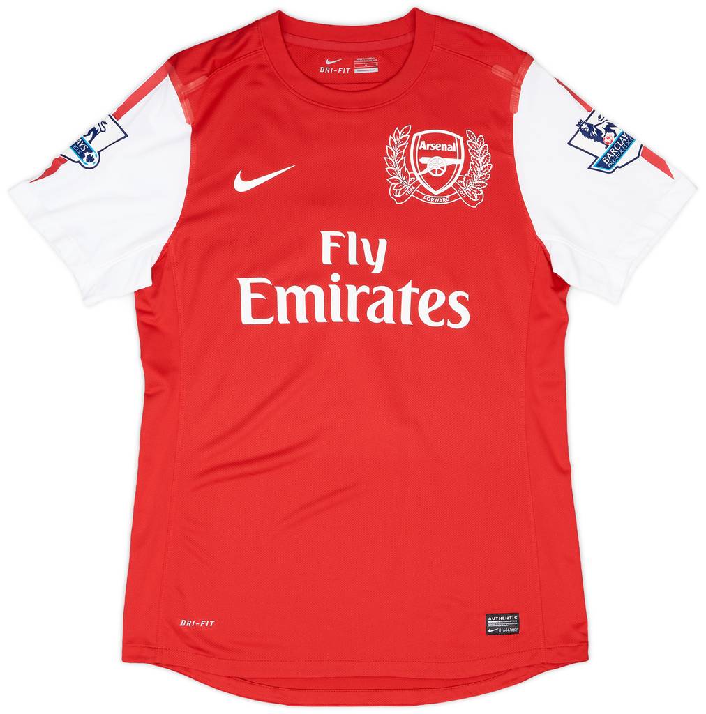 2011-12 Arsenal Match Issue Home Shirt Rosicky #7