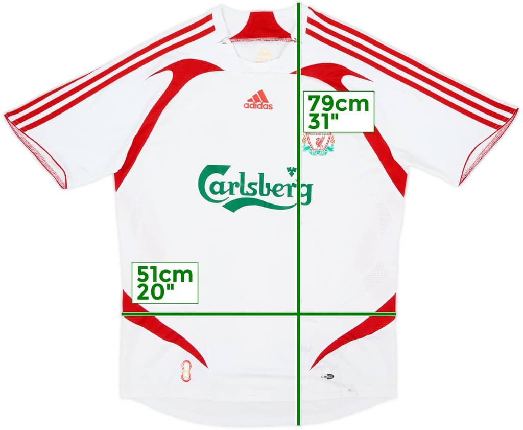 2007-08 Liverpool Away Shirt - 4/10 - (M)
