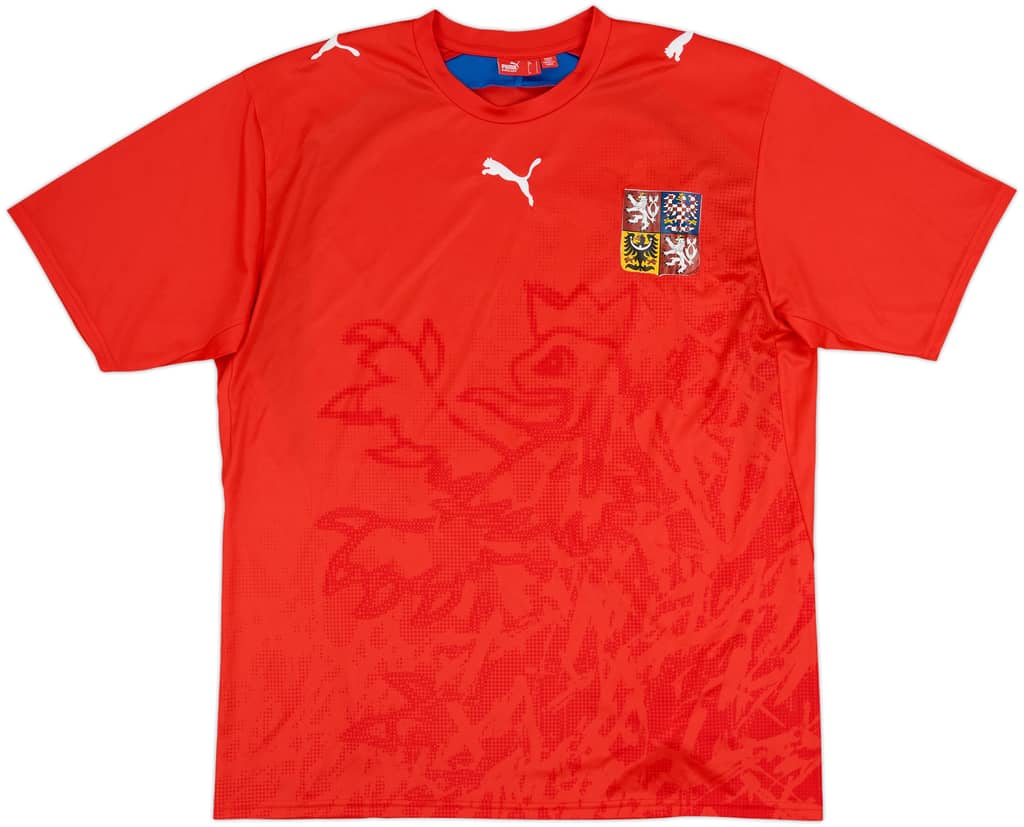 2006-08 República Checa Básico Local Camiseta - 6/10 - (L)