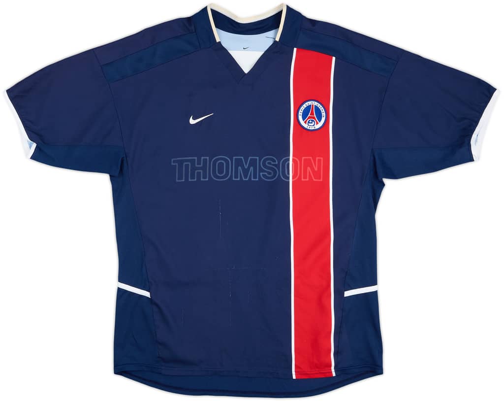 2001-02 Paris Saint-Germain Home Shirt - 4/10 - (M)