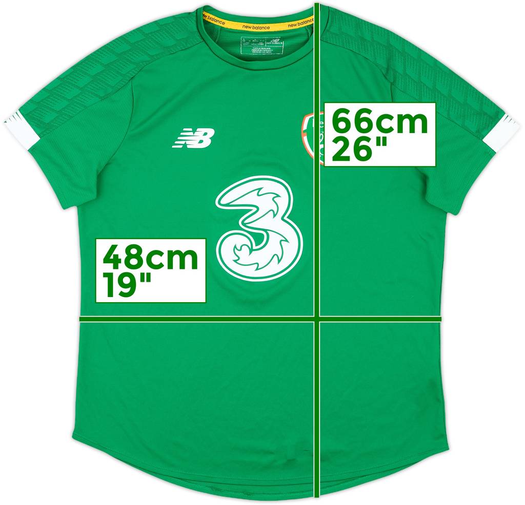 2019-20 Ireland New Balance Training Shirt - 5/10 - (M)