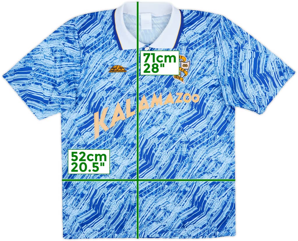 1991-92 Port Vale Away Shirt - 8/10 - (M)