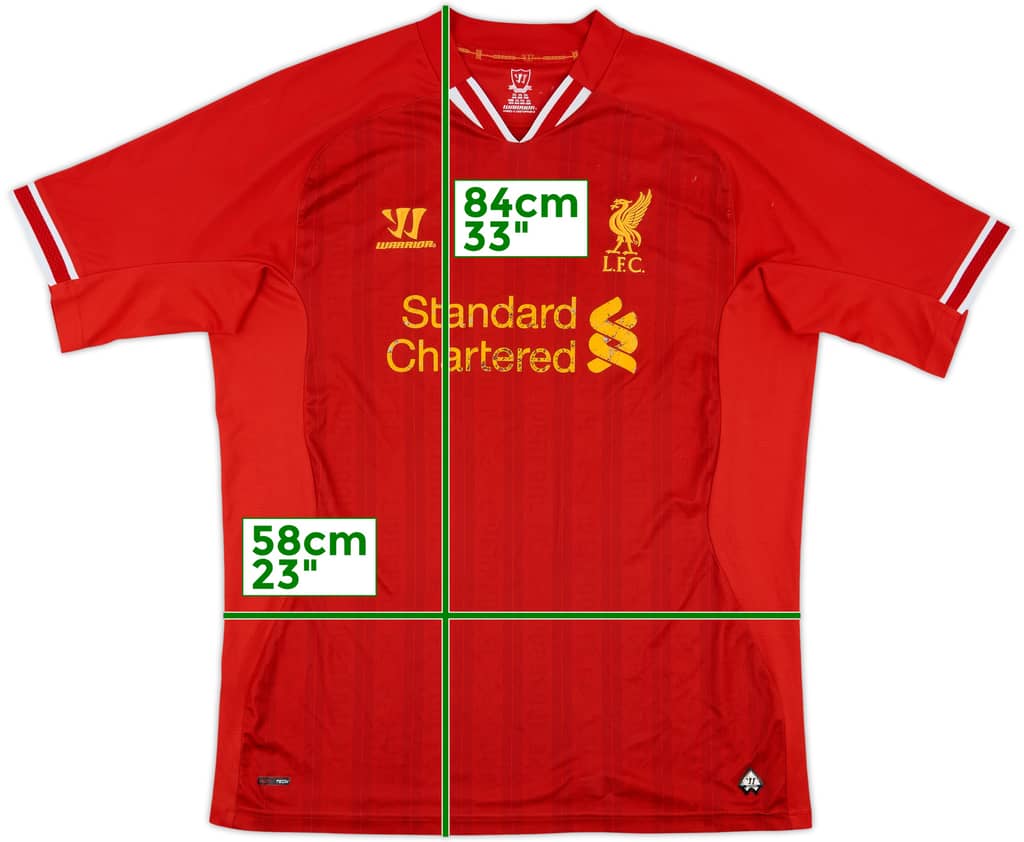 2013-14 Liverpool Home Shirt - 5/10 - (XXL)