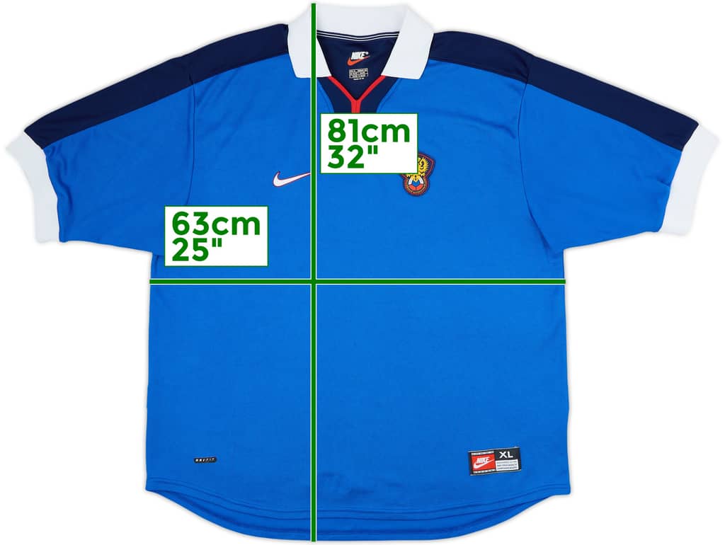 1998-00 Russia Away Shirt - 10/10 - (XL)