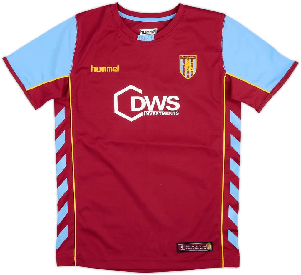 2004-05 Aston Villa Home Shirt - 10/10 - (S.Boys)