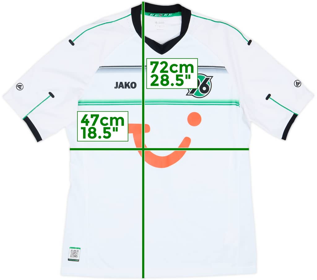 Camiseta de la tercera equipación del Hannover 96 2013-14 - 8/10 - (M)