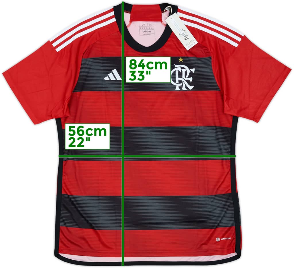 Camiseta de local de Flamengo 2023 (XL)