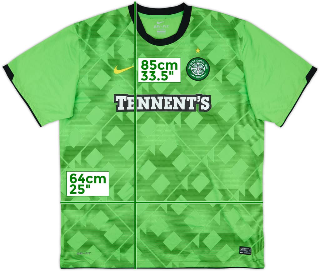 2010-11 Celtic Away Shirt - 8/10 - (XXL)