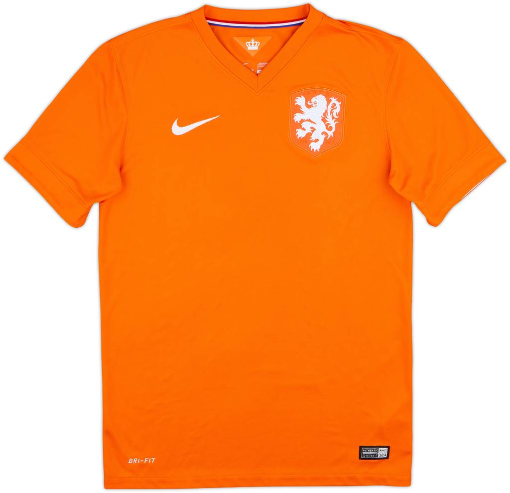 2014-15 Netherlands Home Shirt - 9/10 - (S)
