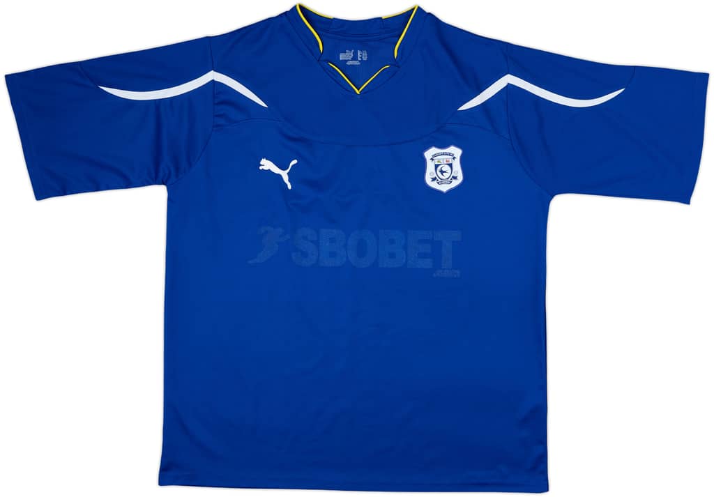 2010-11 Cardiff Home Shirt - 4/10 - (XL)