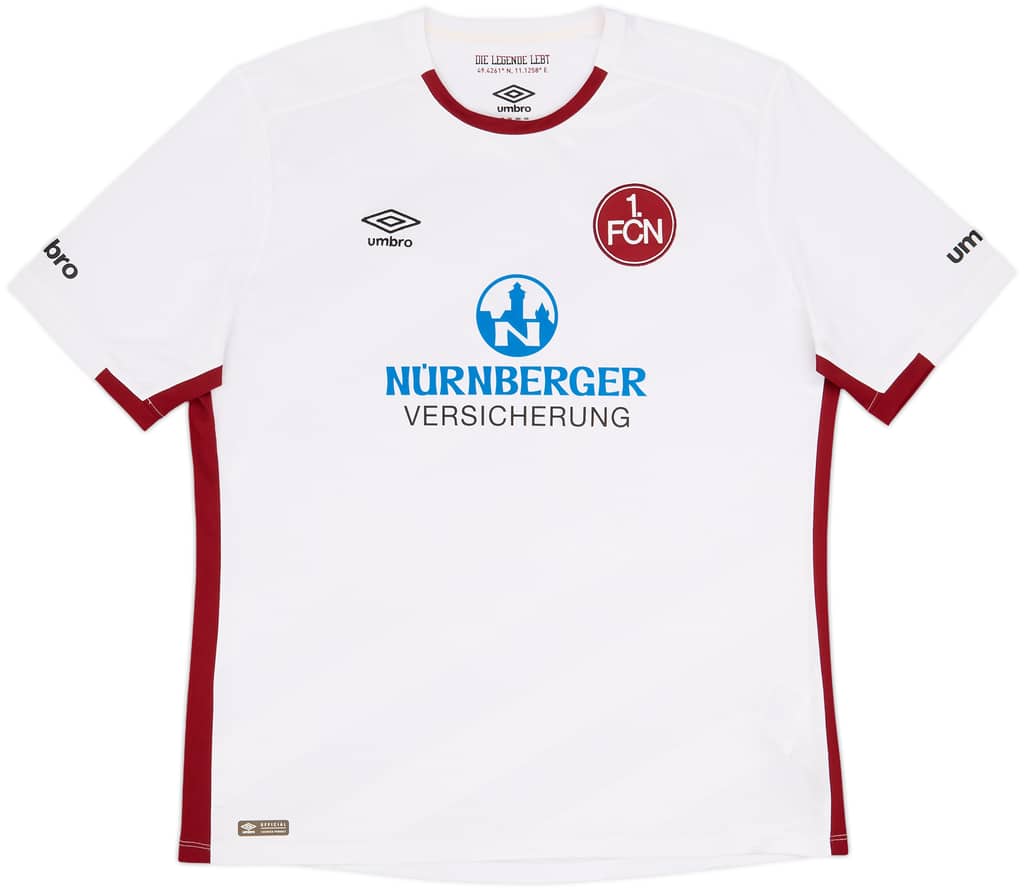 Camiseta de visitante del Nurnberg 2016-17 - 8/10 - (XXL)