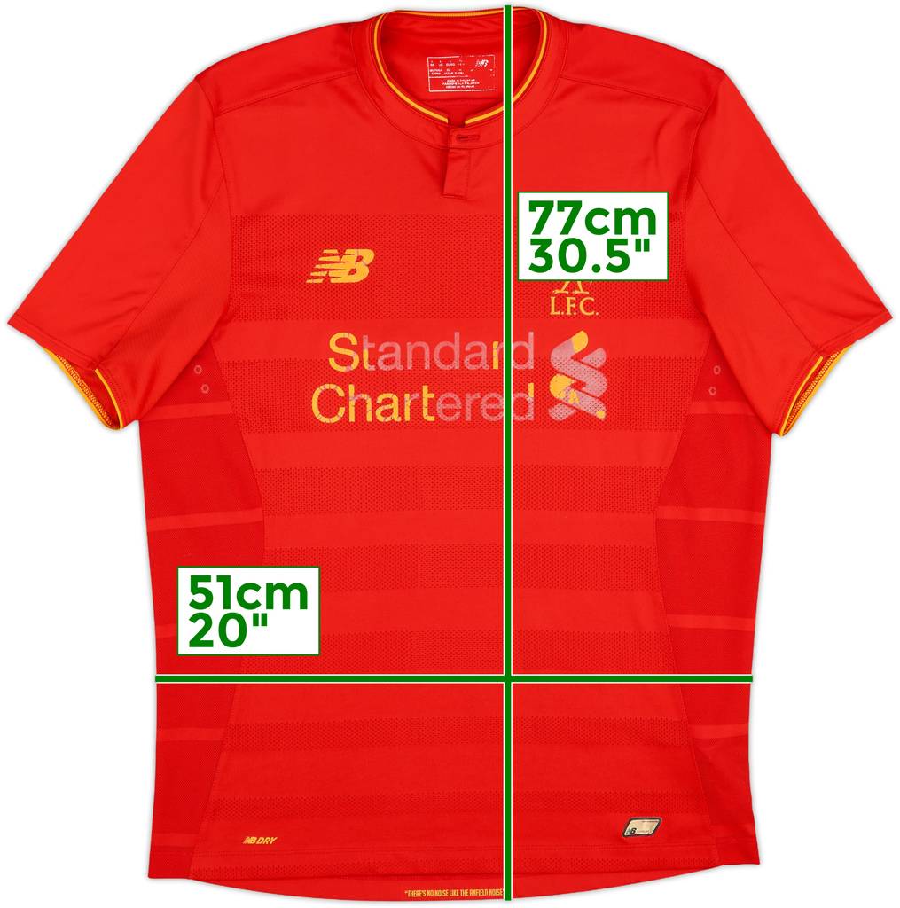 2016-17 Liverpool Home Shirt - 4/10 - (L)