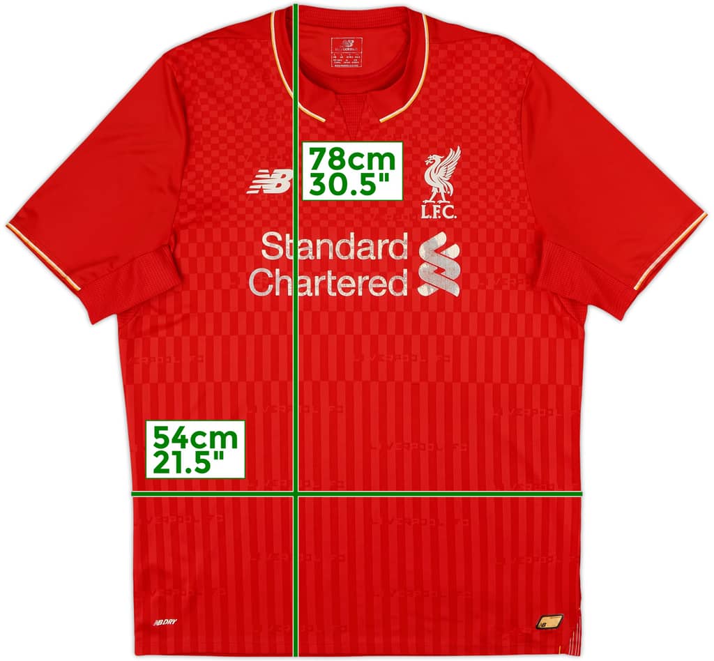 2015-16 Liverpool Home Shirt - 4/10 - (L)