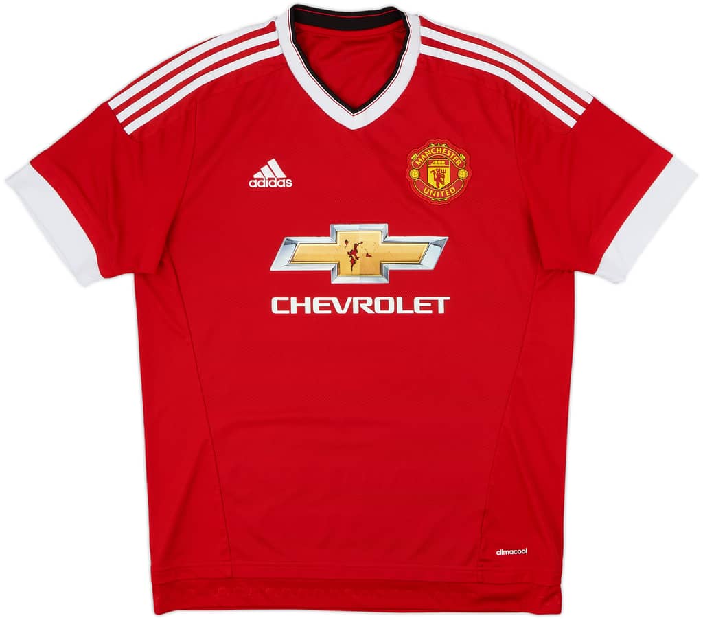 2015-16 Manchester United Home Shirt - 5/10 - (L)