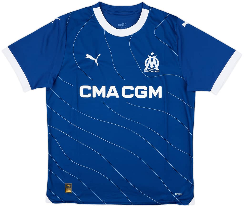 2023-24 Olympique Marseille Away Shirt - 10/10 - (L)