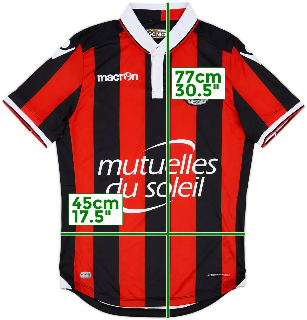 2016-17 Nice Home Shirt - 6/10 - (M)