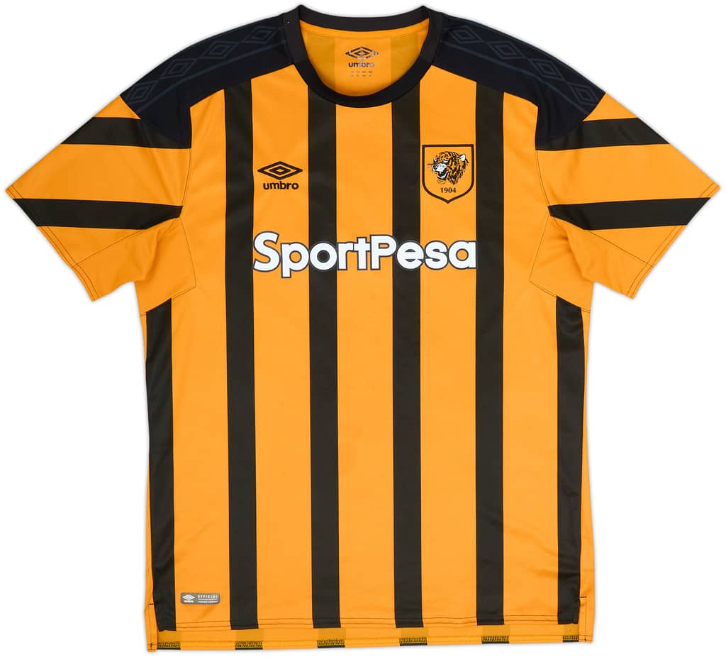 2017-18 Hull City Home Shirt - 8/10 - (XL)