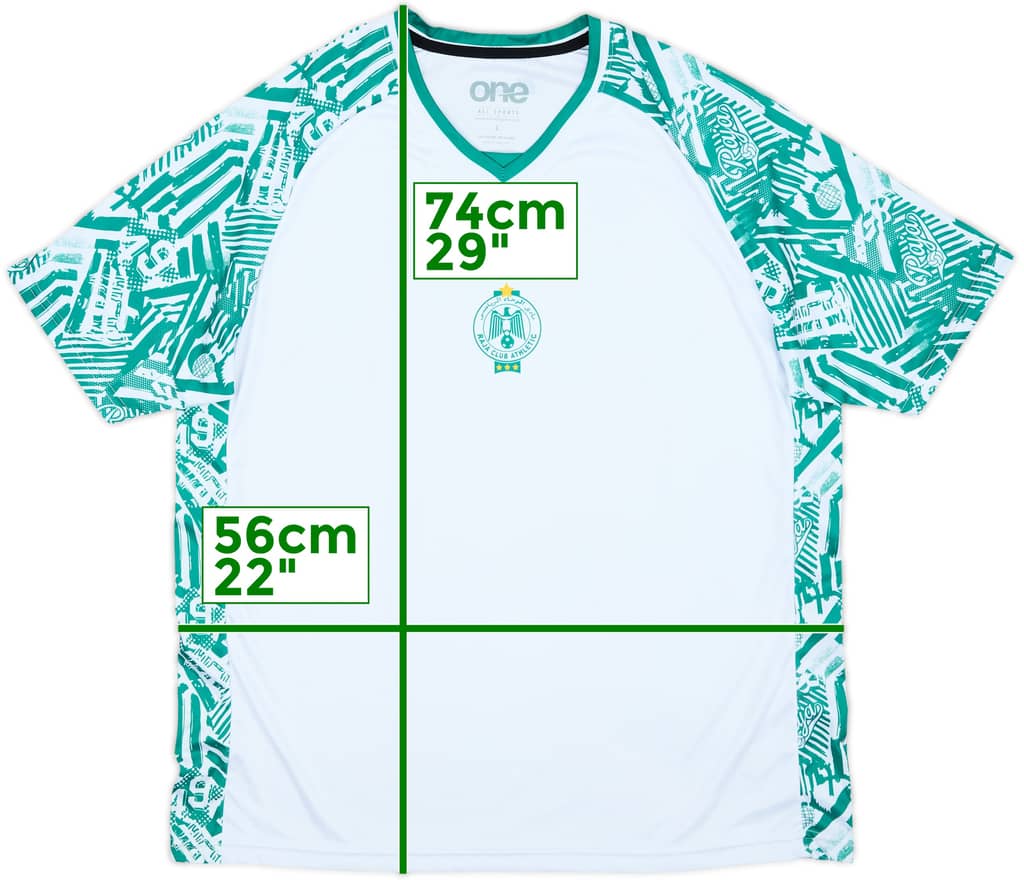 2022-23 Raja Club Athletic Away Shirt - 10/10 - (L)