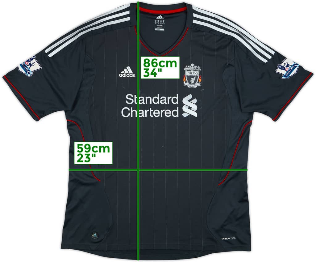 2011-12 Liverpool Away Shirt - 5/10 - (XXL)