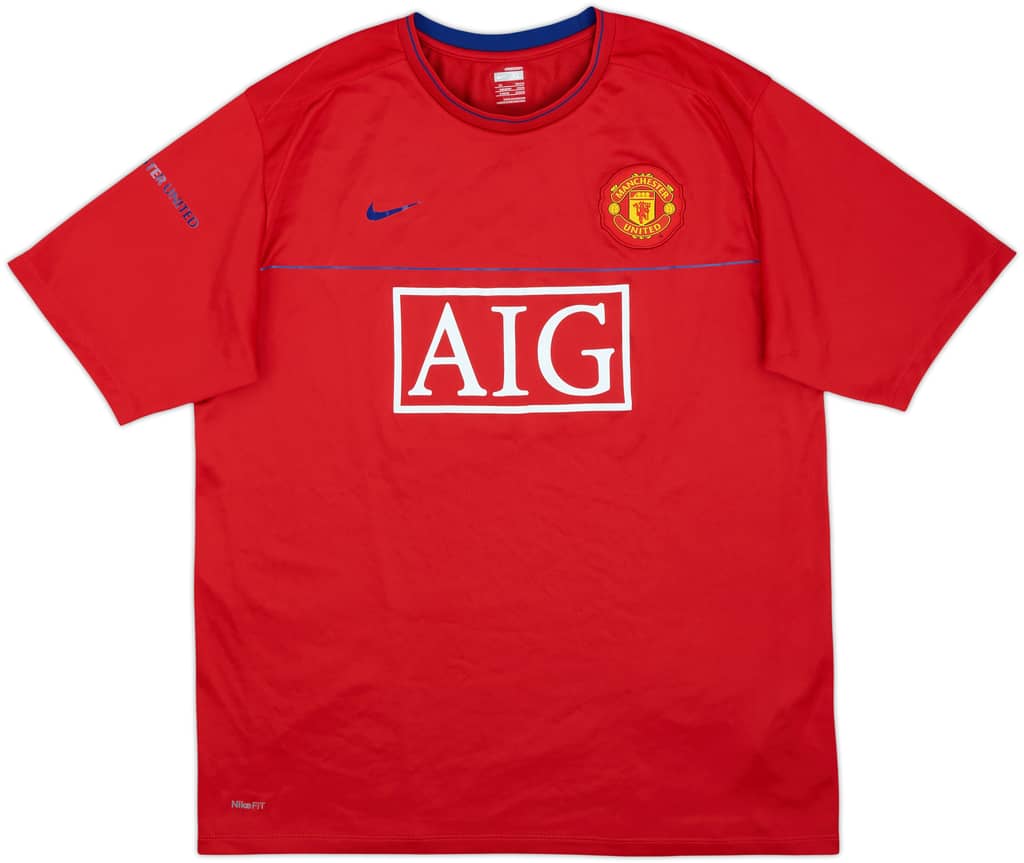 2008-09 Manchester United Nike Training Shirt - 10/10 - (XL)