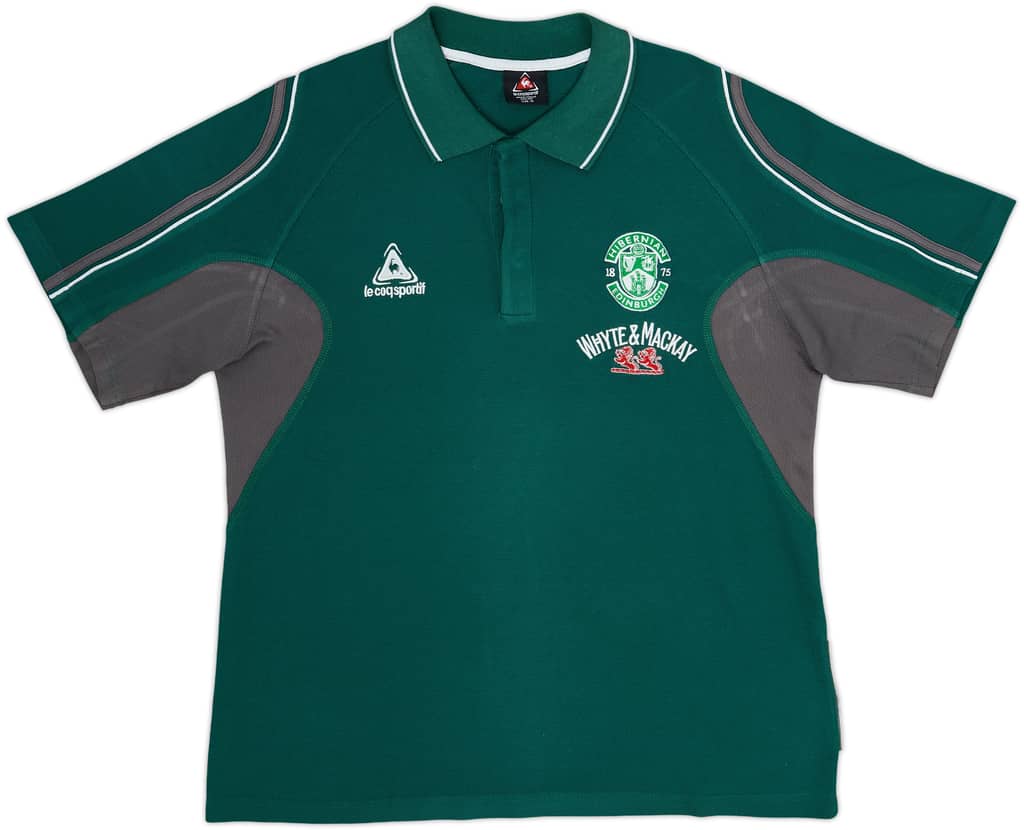 2005-06 Hibernian Le Coq Sportif Polo Shirt - 8/10 - (XL)