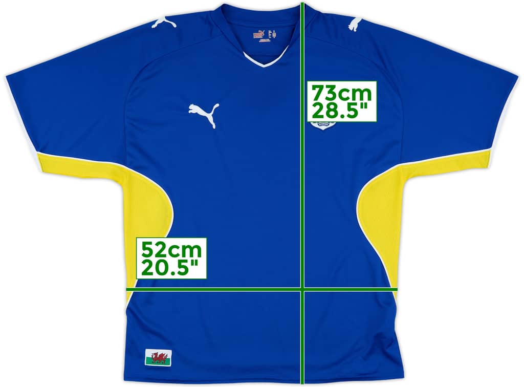 2009-10 Cardiff Home Shirt - 9/10 - (M)