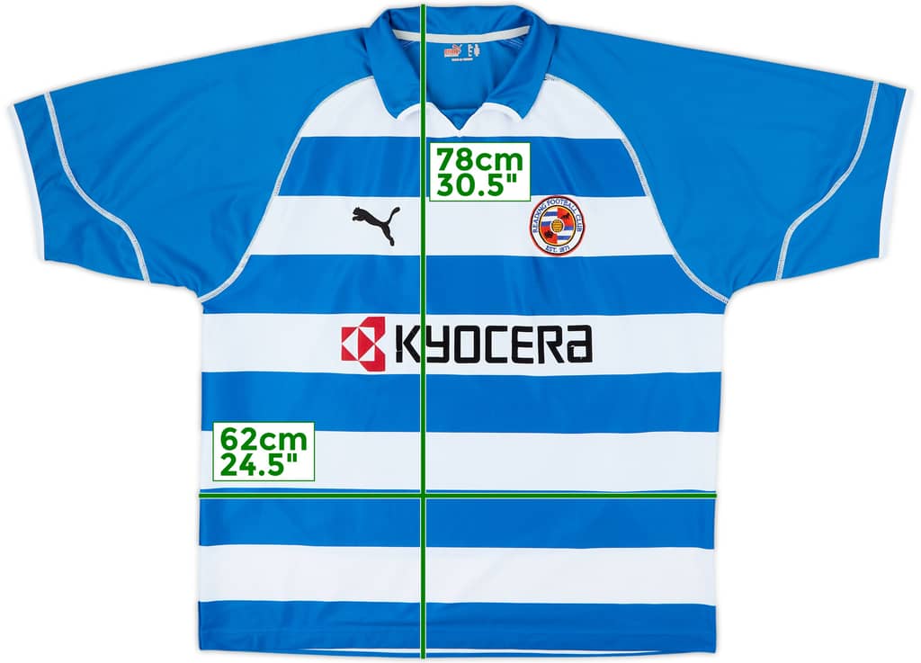 2005-06 Reading Home Shirt - 5/10 - (XL)