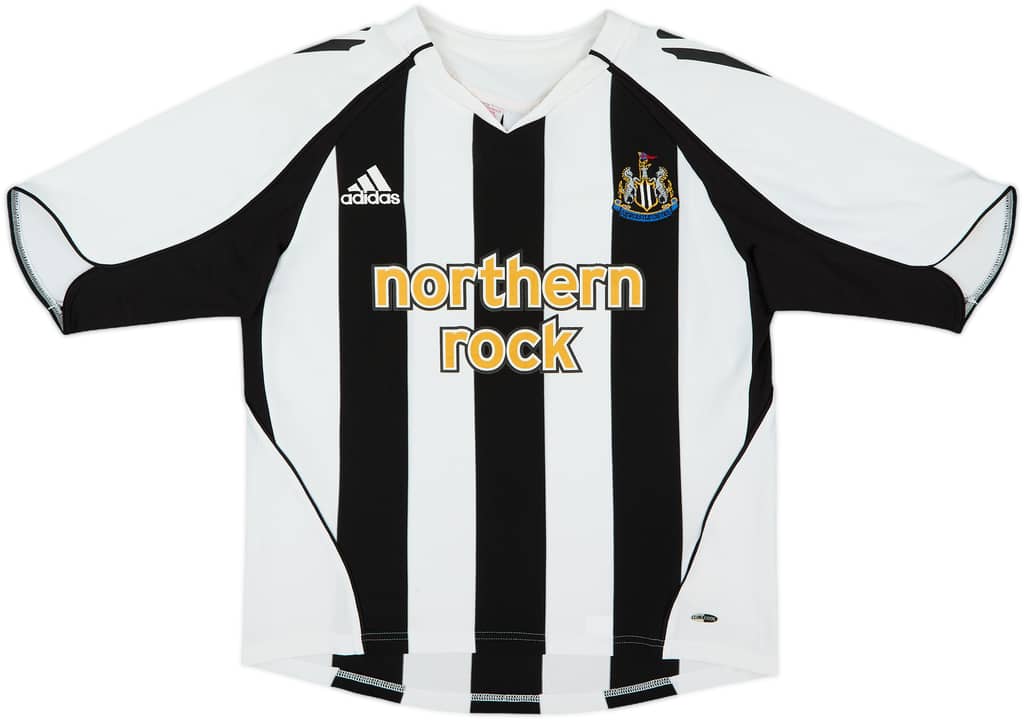 2005-07 Newcastle Home Shirt - 8/10 - (L.Boys)