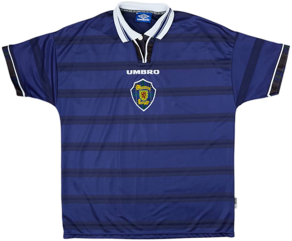 1998-00 Scotland Home Shirt - 8/10 - (XL)
