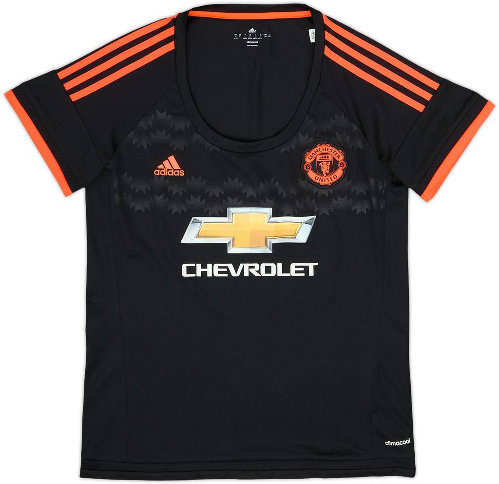 2015-16 Manchester United Third Shirt - 8/10 - (Women's L)