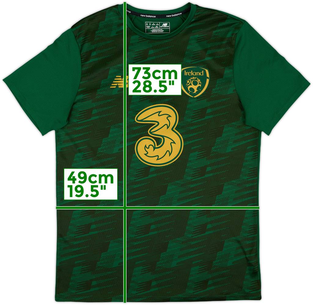 2020-21 Ireland New Balance Training Shirt - 10/10 - (M)