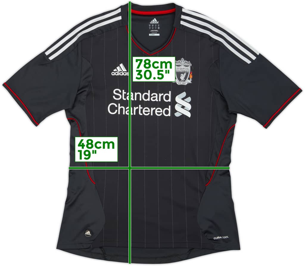 2011-12 Liverpool Away Shirt - 5/10 - (M)