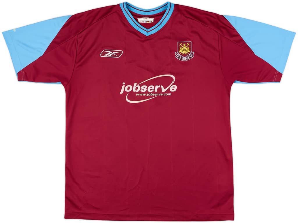 2003-05 West Ham Home Shirt - 9/10 - (L)