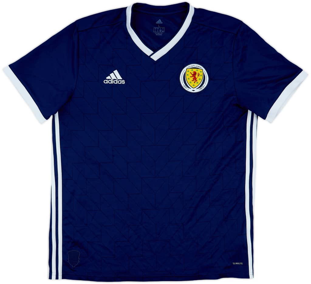 2017-19 Scotland Home Shirt - 8/10 - (L)