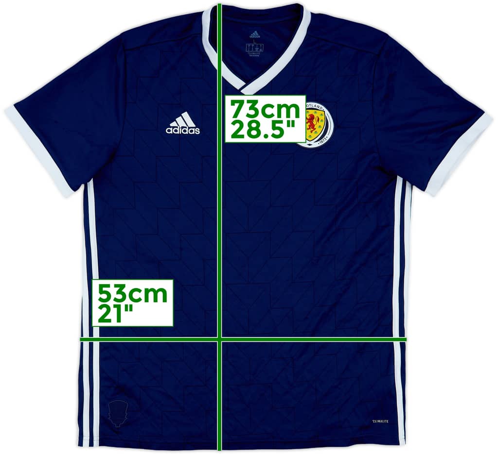 2017-19 Scotland Home Shirt - 8/10 - (L)