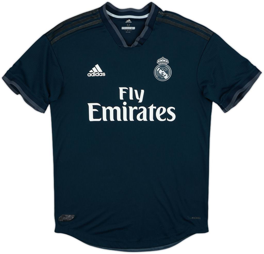 2018-19 Real Madrid Authentic Away Shirt - 5/10 - (M)
